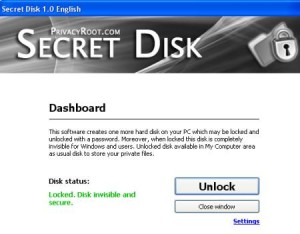 instal Secret Disk Professional 2023.03